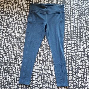 Prana Teal High-Waisted Leggings